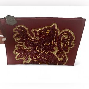 Danielle Nichole Wizarding World Harry Potter Gryffindor Zipper Red Pouch READ